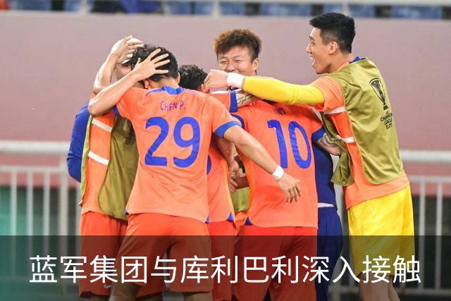 蓝军集团与库利巴利深入接触