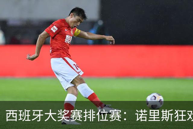 西班牙大奖赛排位赛：诺里斯狂欢庆祝夺得杆位